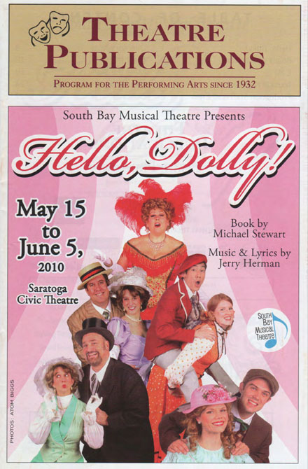 Hello Dolly Playbill Cover