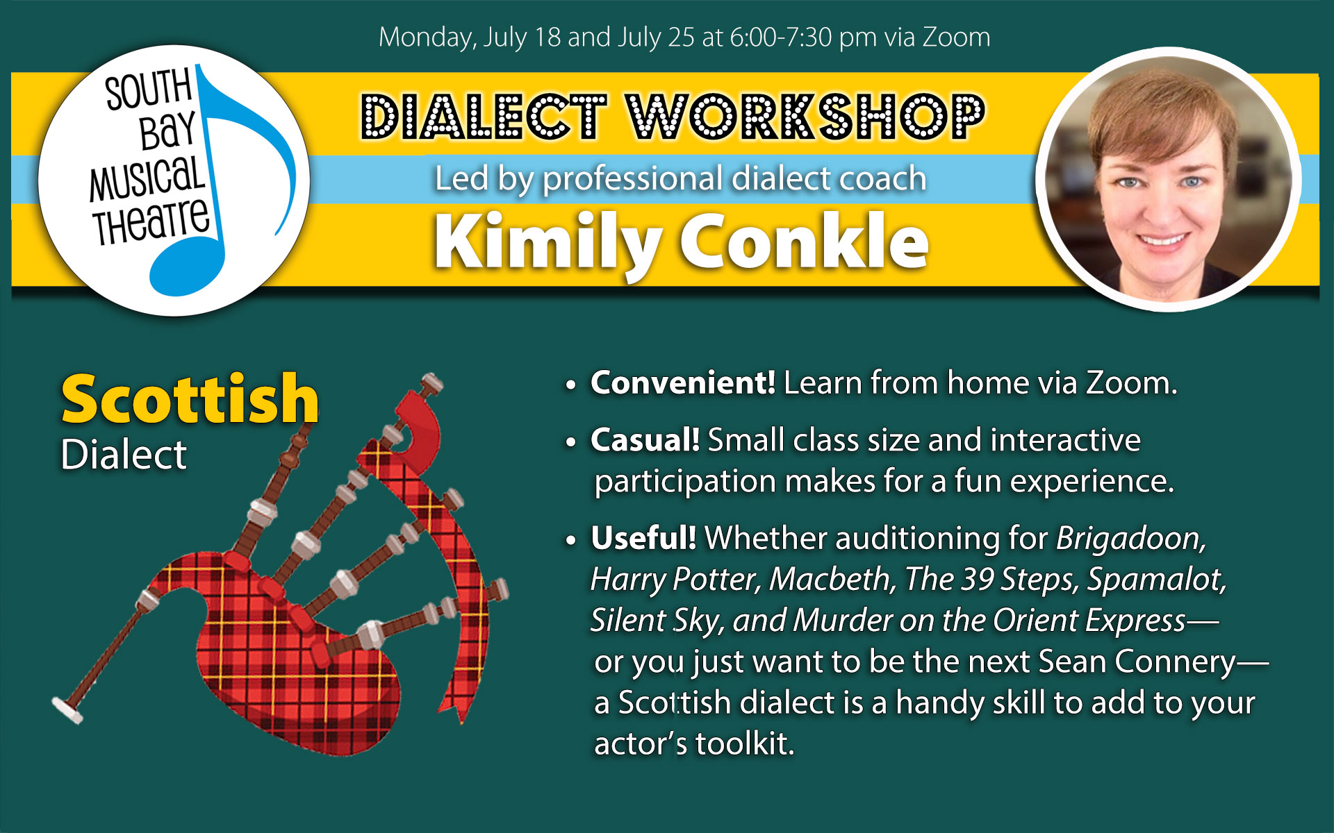Scottish dialect workshop with Kimily Conkle
