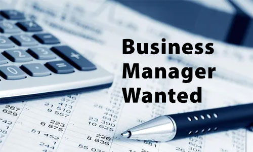 Business Manager Wanted