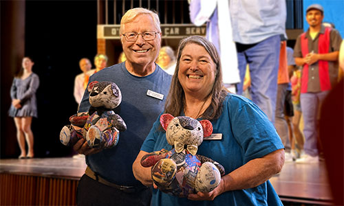 Doug and Diane Hughes receive Bless Your Heart Award